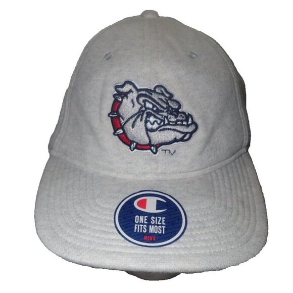 Gonzaga Bulldogs University Zags‎ Champion Baseball Cap Hat Embroidered OSFM New - Picture 1 of 8